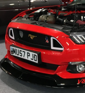 MU57 PJD spotted on Ford Mustang