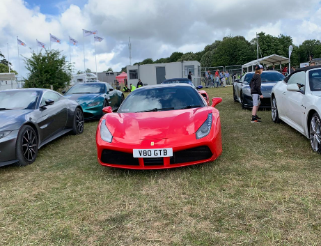 V80 GTB spotted on Ferrari 488