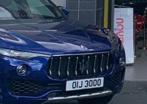OIJ 3000 spotted on Maserati