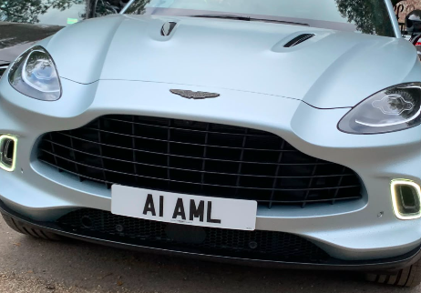 A1 AML spotted on Aston Martin DBX