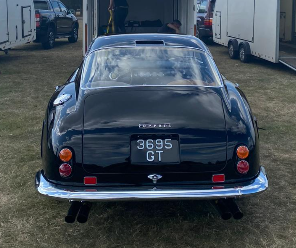 3695 GT spotted on Ferrari 250 SWB