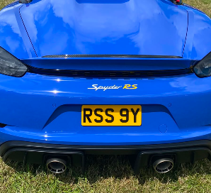 RSS 9Y spotted on Porsche 718 Boxster Spyder RS