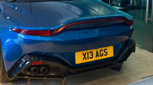 X13 AGS spotted on Aston Martin Vantage GT8