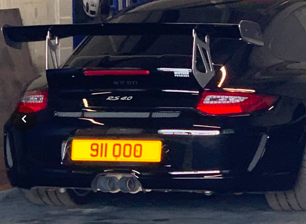 911 OOO spotted on Porsche 911