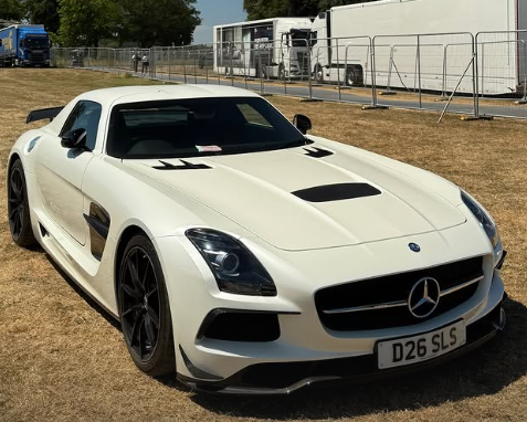 D26 SLS spotted on Mercedes-Benz SLS AMG