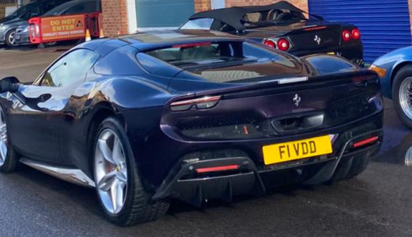 F1 VDD spotted on Ferrari 296