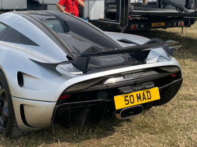 50 MAD spotted on Koenigsegg Regera