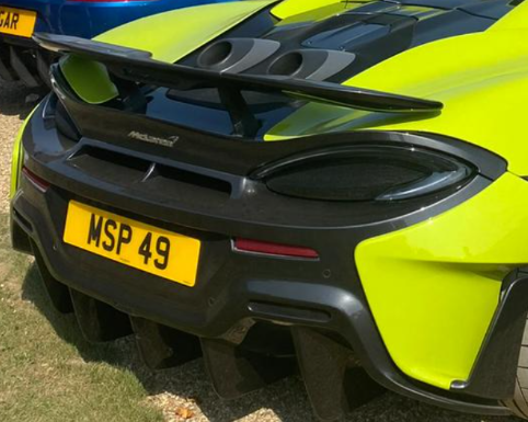 MSP 49 spotted on McLaren 600LT