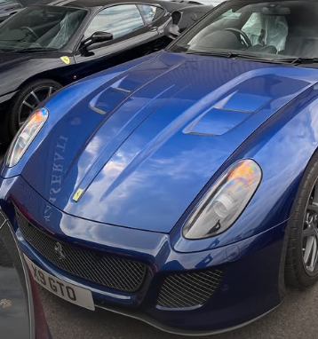 X9 GTO spotted on Ferrari 599