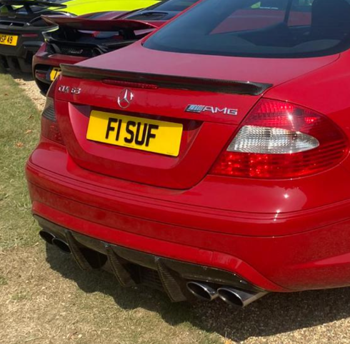 F1 SUF spotted on Mercedes-Benz CLK Black Series