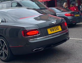 V18 EAG spotted on Bentley Flying Spur