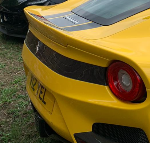 V12 YEL spotted on Ferrari F12