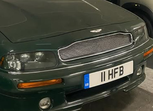 11 HFB spotted on Aston Martin
