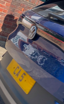 CA 5 spotted on Volkswagen