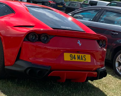 94 MAS spotted on Ferrari 812
