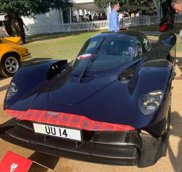 UU 14 spotted on Aston Martin Valkyrie