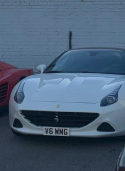 V6 WMG spotted on Ferrari