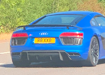 R8 XXB spotted on Audi R8