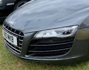 V10 MKB private number plate on a Audi