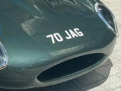 70 JAG spotted on Jaguar E-Type