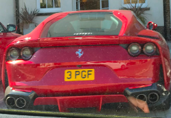 3 PGF spotted on Ferrari 812