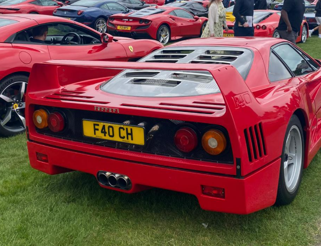 F4 OCH spotted on Ferrari F40