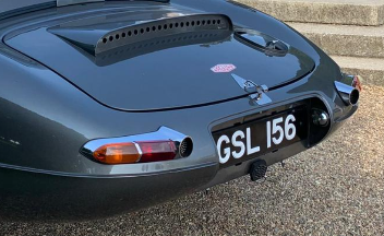 GSL 156 spotted on Jaguar E-Type