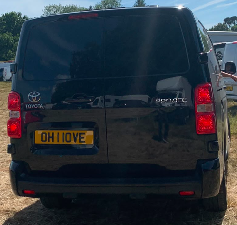 OH11 OVE spotted on Toyota