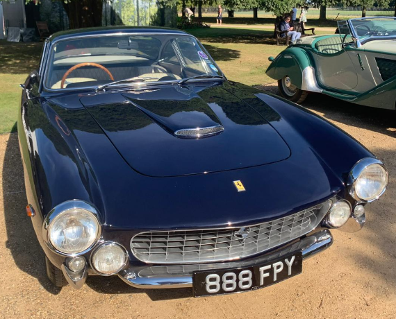 888 FPY spotted on Ferrari 250 GT