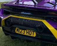 M123 HOT spotted on Lamborghini Huracan STO