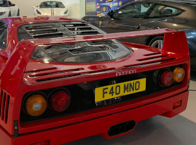 F40 MNO spotted on Ferrari