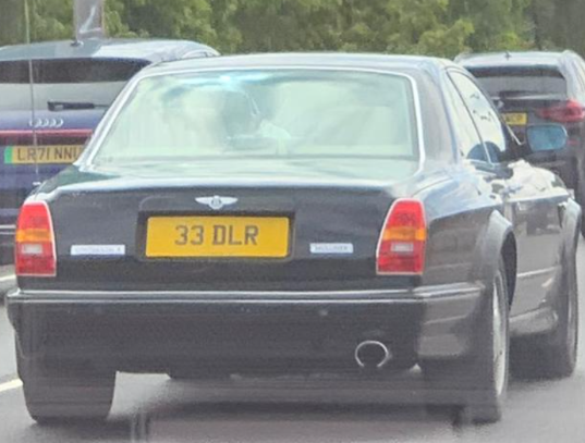 33 DLR spotted on Bentley