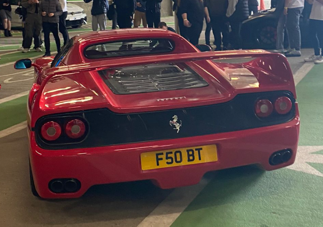 F5 OBT spotted on Ferrari F50