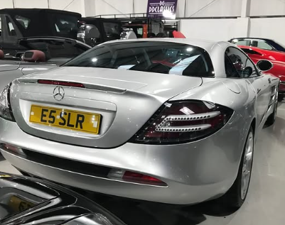 E5 SLR spotted on Mercedes-Benz SL