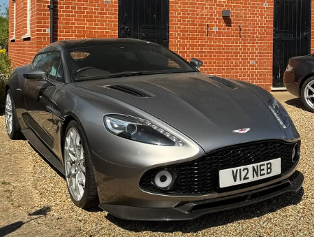 V12 NEB spotted on Aston Martin Vanquish