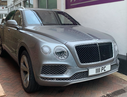 1111 PC spotted on Bentley