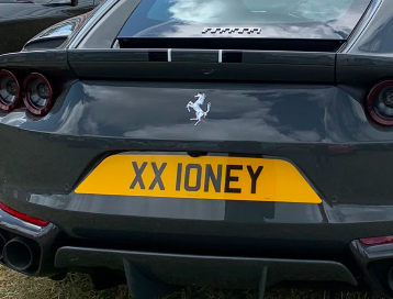 XX10 NEY spotted on Ferrari