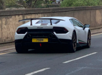 79 BN spotted on Lamborghini