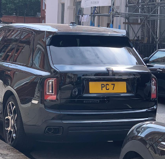 PC 7 spotted on Land Rover Range Rover