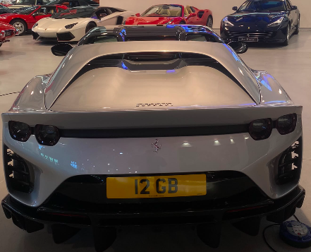 12 GB spotted on Ferrari 812 Competizione