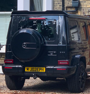 MJ02 EPH spotted on Mercedes-Benz G-Class