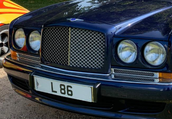 L 86 spotted on Bentley
