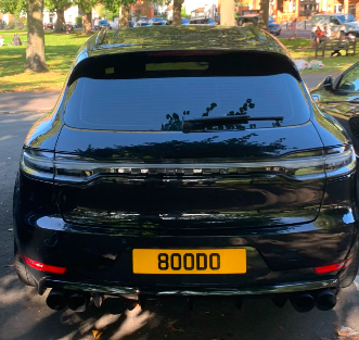 800 DO spotted on Porsche Macan