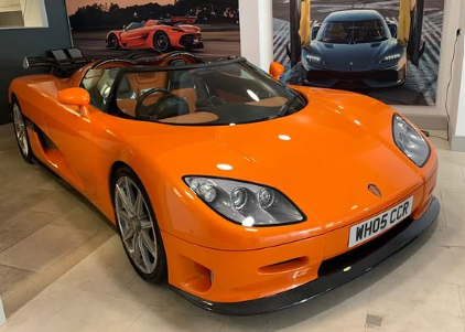WH05 CCR spotted on Koenigsegg CCR