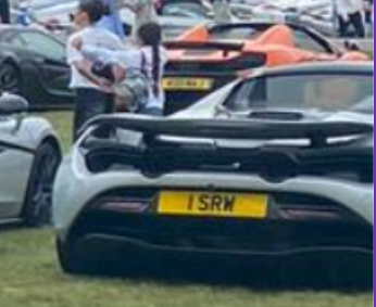 1 SRW spotted on McLaren 720S