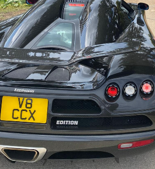 V8 CCX spotted on Koenigsegg CCXR