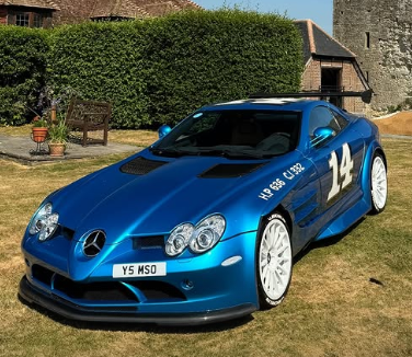 Y5 MSO spotted on Mercedes-Benz SLR McLaren