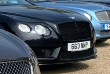 663 NNP spotted on Bentley