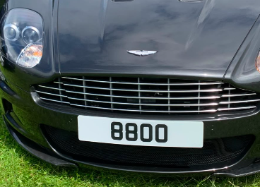 88 OO spotted on Aston Martin