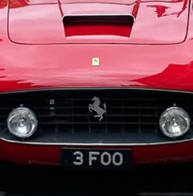 3 FOO spotted on Ferrari 250 SWB